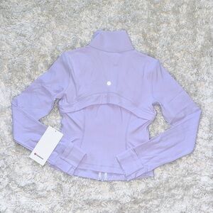 Lavender Frost Define Cropped Jacket Nulu